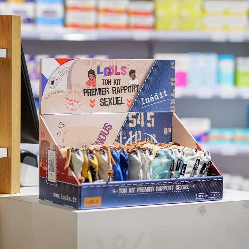 Offre Présentoir de comptoir + 5 kits LOOLS