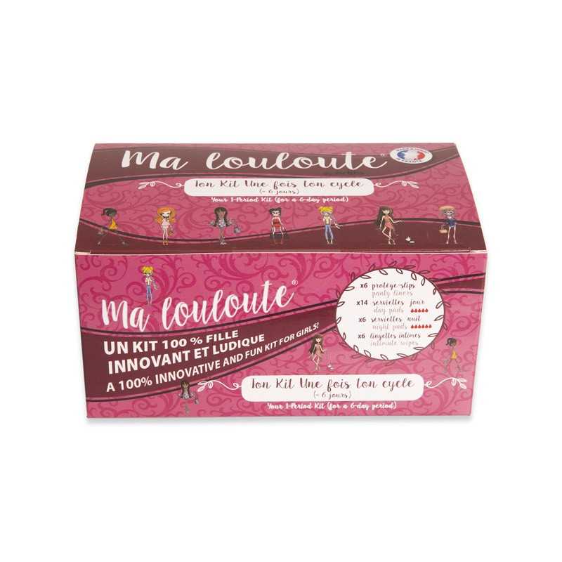 Kit premières règles (1cycle 32 produits) Ma Louloute